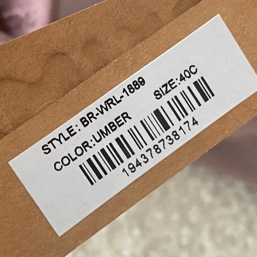 SKIMS Wireless Scoop Neck Bra in Mauve Brown - Picture 6 of 9